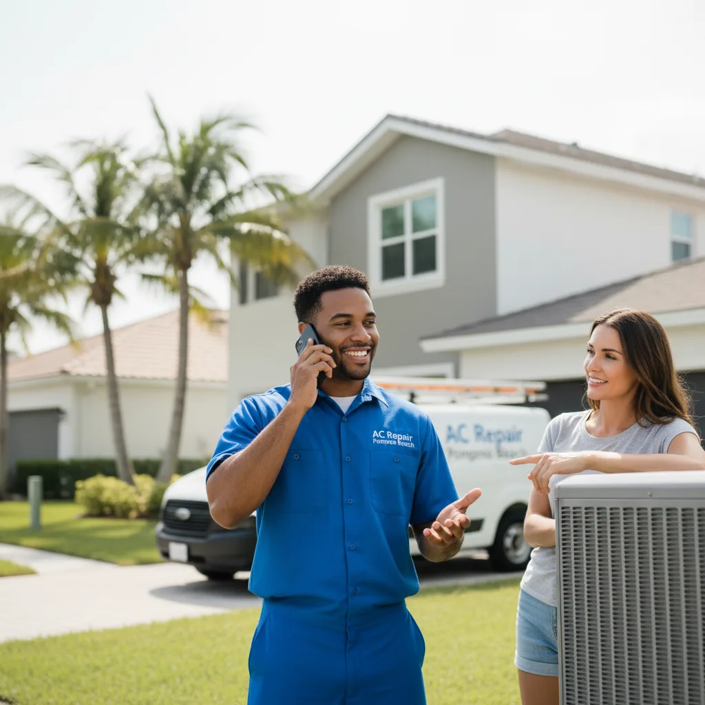 AC Repair Pompano Beach customer support in South River